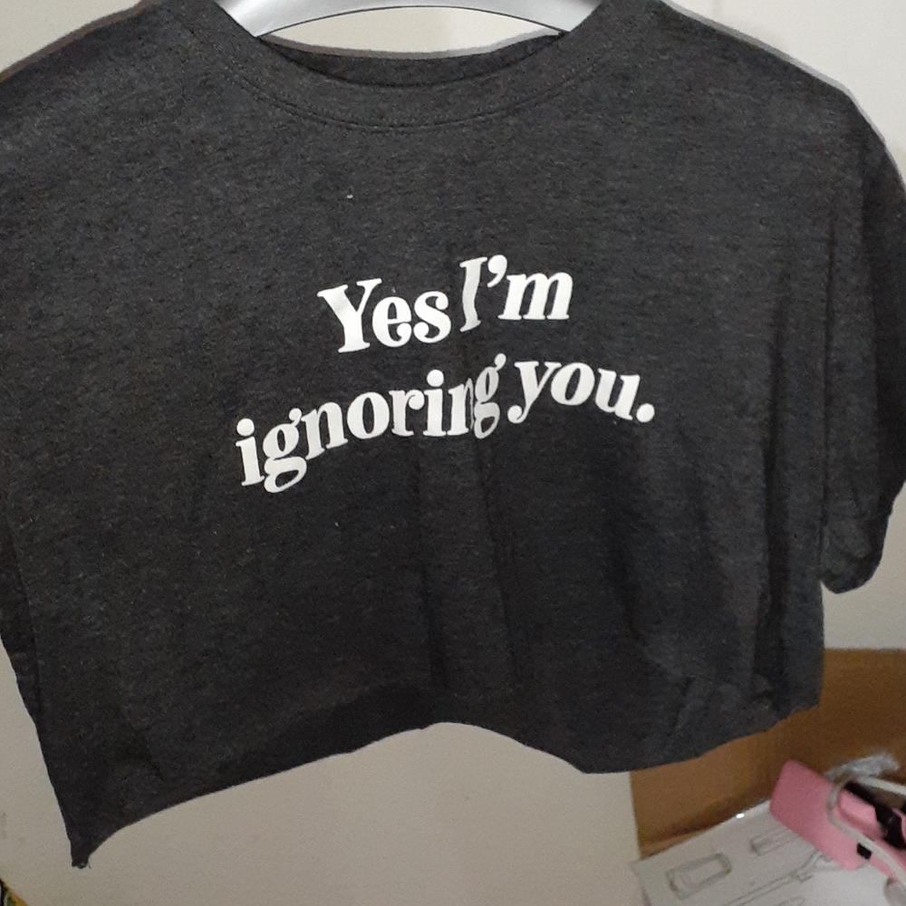Cropped t-shirt